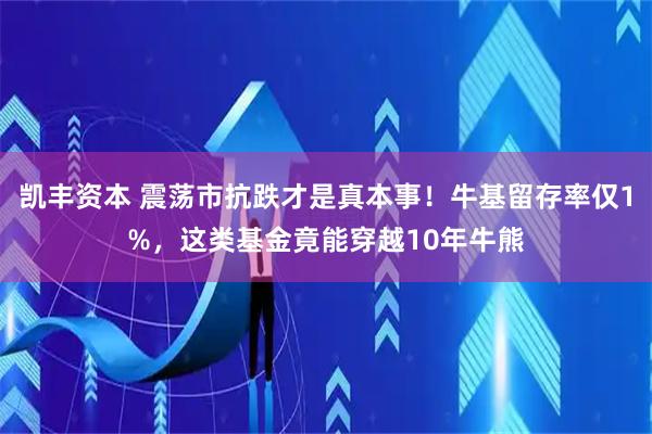 凯丰资本 震荡市抗跌才是真本事！牛基留存率仅1%，这类基金竟能穿越10年牛熊
