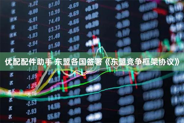 优配配件助手 东盟各国签署《东盟竞争框架协议》