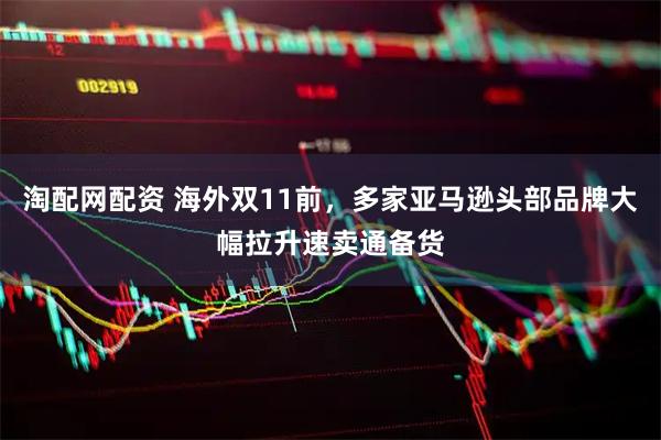 淘配网配资 海外双11前，多家亚马逊头部品牌大幅拉升速卖通备货