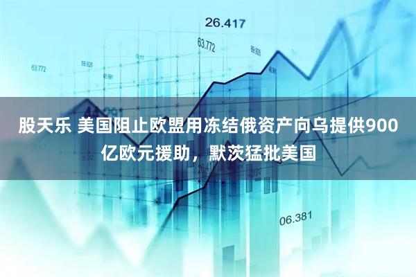 股天乐 美国阻止欧盟用冻结俄资产向乌提供900亿欧元援助，默茨猛批美国