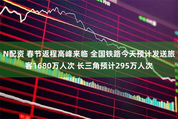 N配资 春节返程高峰来临 全国铁路今天预计发送旅客1680万人次 长三角预计295万人次